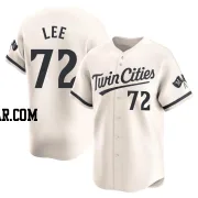 Brooks Lee Men's Minnesota Twins Cream Limited Alternate Jersey