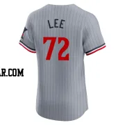 Brooks Lee Men's Minnesota Twins Gray Elite Road Jersey