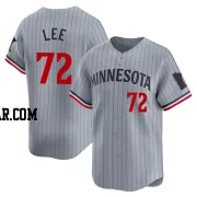 Brooks Lee Men's Minnesota Twins Gray Limited Road Jersey