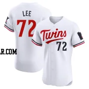 Brooks Lee Men's Minnesota Twins White Elite Home Jersey