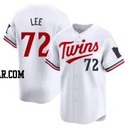 Brooks Lee Men's Minnesota Twins White Limited Home Jersey