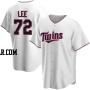 Brooks Lee Men's Minnesota Twins White Replica Home Jersey