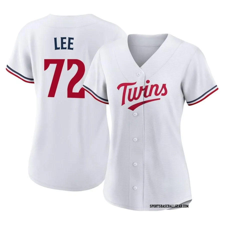 Brooks Lee Women's Minnesota Twins White Authentic Home Jersey