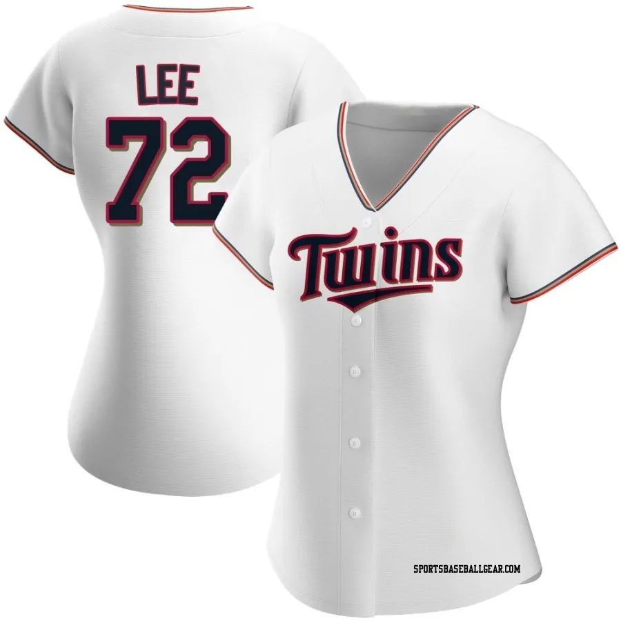 Brooks Lee Women's Minnesota Twins White Replica Home Jersey