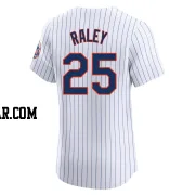 Brooks Raley Men's New York Mets White Elite Home Jersey