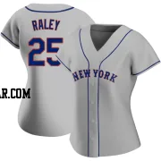 Brooks Raley Women's New York Mets Gray Authentic Road Jersey