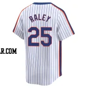 Brooks Raley Youth New York Mets White Limited Cooperstown Collection Jersey