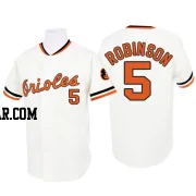 Brooks Robinson Men's Baltimore Orioles White Authentic 1970 Throwback Jersey