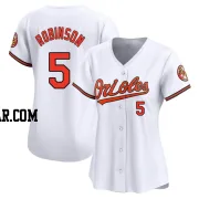 Brooks Robinson Women's Baltimore Orioles White Limited Home Jersey