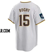 Bruce Bochy Men's San Diego Padres White Replica 2024 World Tour Seoul Series Home Jersey