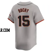 Bruce Bochy Men's San Francisco Giants Gray Limited Away Jersey