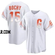 Bruce Bochy Men's San Francisco Giants White Replica 2021 City Connect Jersey