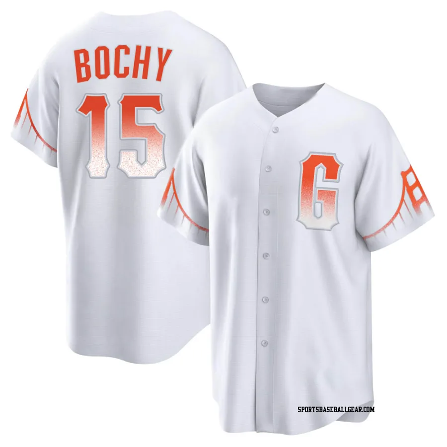 Bruce Bochy Men's San Francisco Giants White Replica 2021 City Connect Jersey