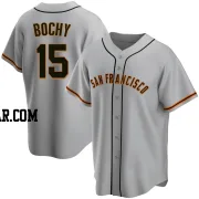 Bruce Bochy Youth San Francisco Giants Gray Replica Road Jersey