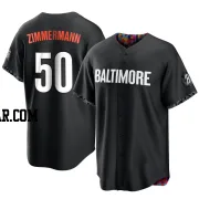 Bruce Zimmermann Youth Baltimore Orioles Black Replica 2023 City Connect Jersey