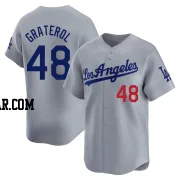 Brusdar Graterol Men's Los Angeles Dodgers Gray Limited Away Jersey