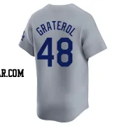 Brusdar Graterol Men's Los Angeles Dodgers Gray Limited Away Jersey