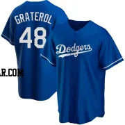 Brusdar Graterol Men's Los Angeles Dodgers Royal Replica Alternate Jersey