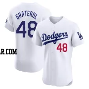 Brusdar Graterol Men's Los Angeles Dodgers White Elite Home Jersey