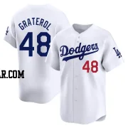 Brusdar Graterol Men's Los Angeles Dodgers White Limited Home Jersey