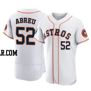 Bryan Abreu Men's Houston Astros White Authentic 2022 World Series Home Jersey