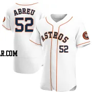 Bryan Abreu Men's Houston Astros White Authentic Home Jersey