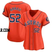 Bryan Abreu Women's Houston Astros Orange Limited Alternate Jersey