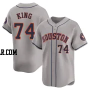 Bryan King Men's Houston Astros Gray Limited Away Jersey