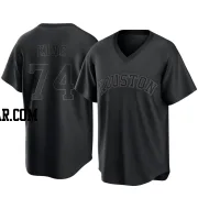 Bryan King Youth Houston Astros Black Replica Pitch Fashion Jersey