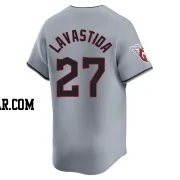 Bryan Lavastida Youth Cleveland Guardians Gray Limited Road Jersey