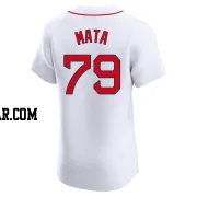 Bryan Mata Men's Boston Red Sox White Elite Home Jersey