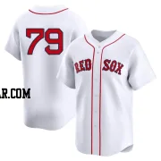 Bryan Mata Men's Boston Red Sox White Limited 2nd Home Jersey