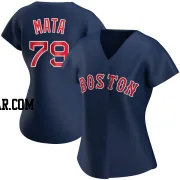 Bryan Mata Women's Boston Red Sox Navy Replica Alternate Jersey