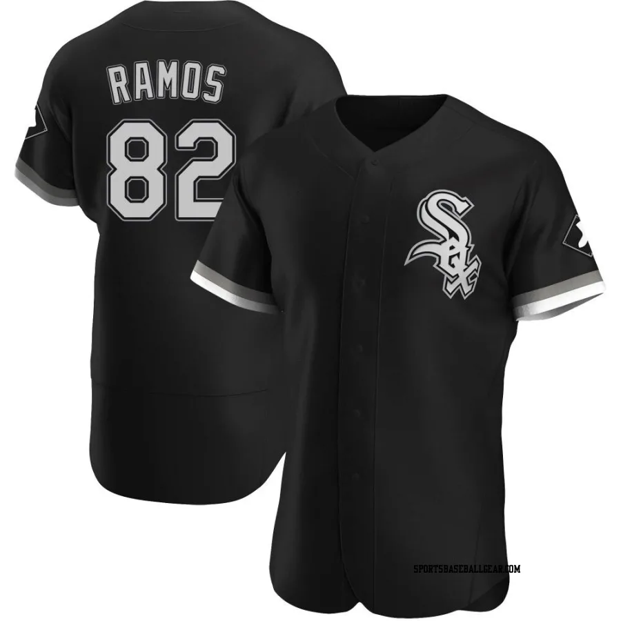 Bryan Ramos Men's Chicago White Sox Black Authentic Alternate Jersey