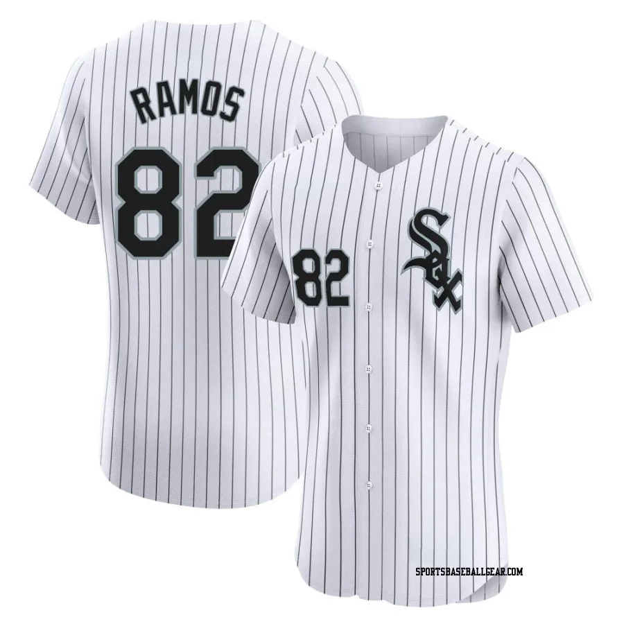 Bryan Ramos Men's Chicago White Sox White Elite Home Jersey