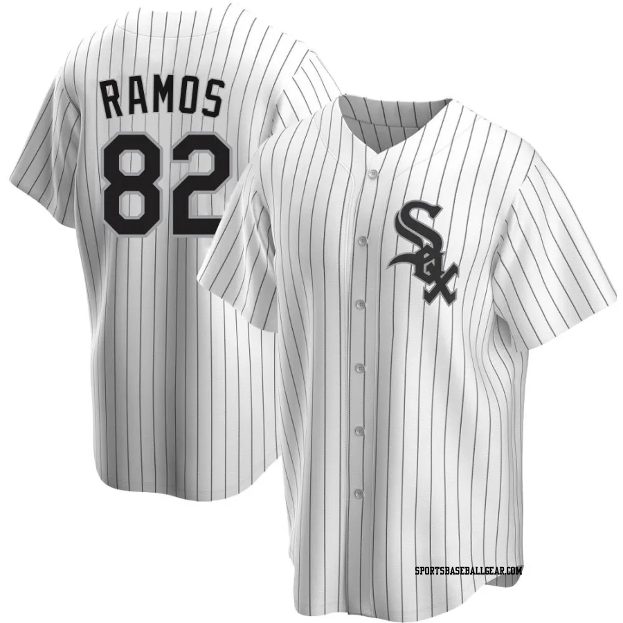 Bryan Ramos Men's Chicago White Sox White Replica Home Jersey