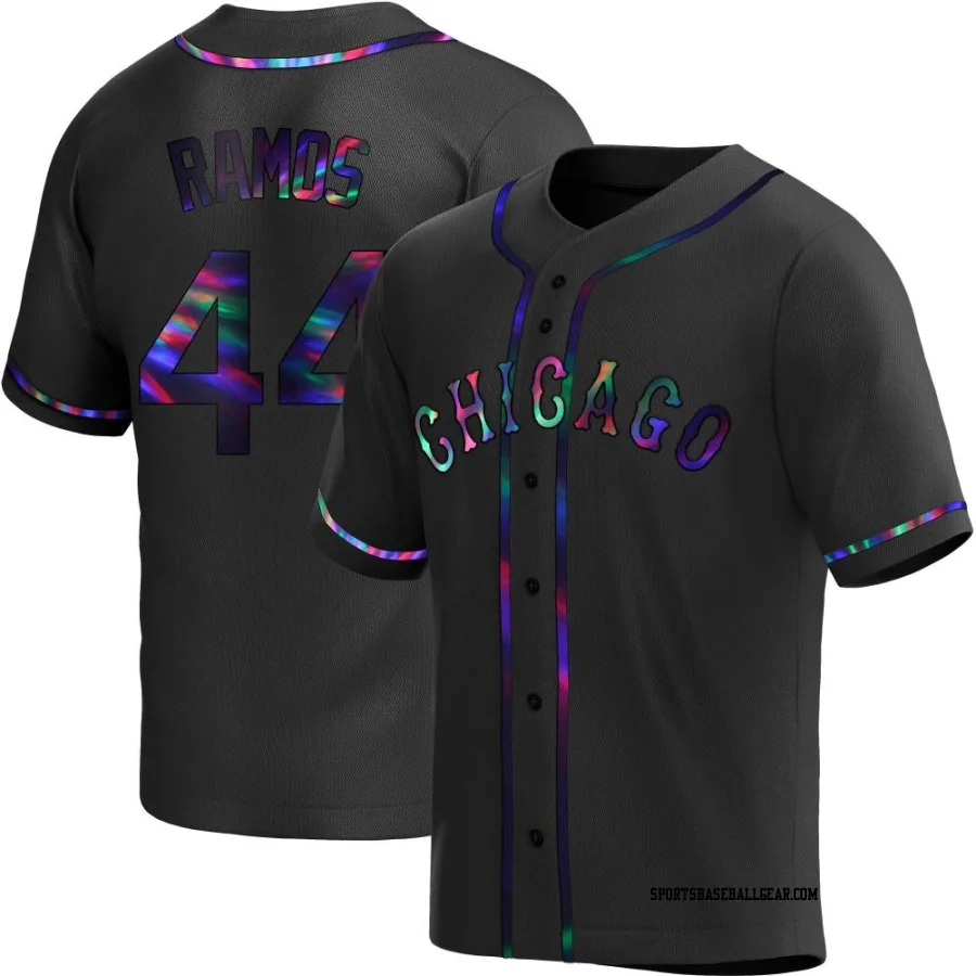 Bryan Ramos Youth Chicago White Sox Black Holographic Replica Alternate Jersey