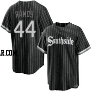 Bryan Ramos Youth Chicago White Sox Black Replica 2021 City Connect Jersey