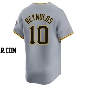 Bryan Reynolds Men's Pittsburgh Pirates Gray Limited Away Jersey