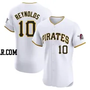 Bryan Reynolds Men's Pittsburgh Pirates White Elite Home Jersey