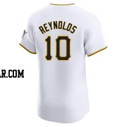 Bryan Reynolds Men's Pittsburgh Pirates White Elite Home Jersey