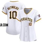 Bryan Reynolds Women's Pittsburgh Pirates White Limited Home Jersey