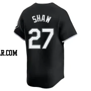 Bryan Shaw Men's Chicago White Sox Black Limited Alternate Jersey