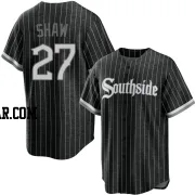 Bryan Shaw Men's Chicago White Sox Black Replica 2021 City Connect Jersey