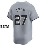 Bryan Shaw Men's Chicago White Sox Gray Limited Road Jersey