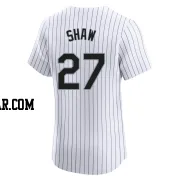 Bryan Shaw Men's Chicago White Sox White Elite Home Jersey