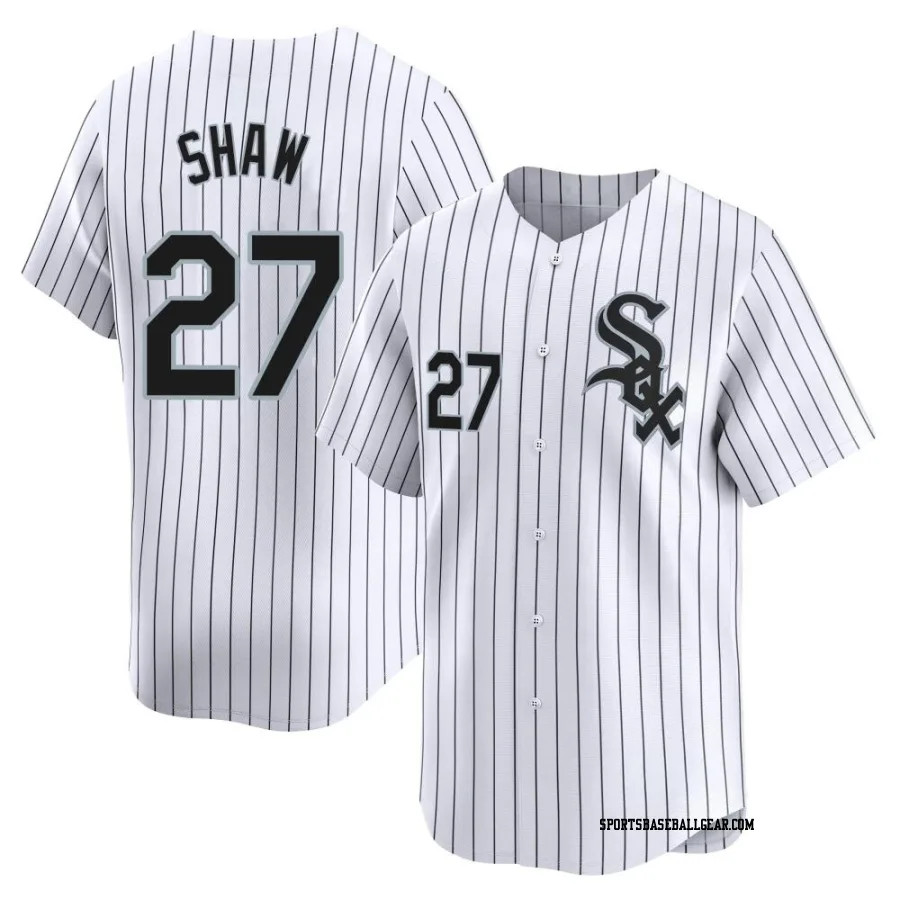 Bryan Shaw Men's Chicago White Sox White Limited Home Jersey