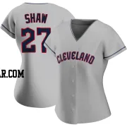 Bryan Shaw Women's Cleveland Guardians Gray Authentic Road Jersey