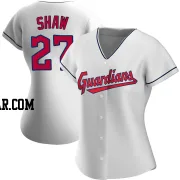 Bryan Shaw Women's Cleveland Guardians White Authentic Home Jersey