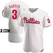 Bryce Harper Men's Philadelphia Phillies White Authentic Home Jersey